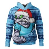 New South Wales Blues Hoodie Ugly Knit Style For Christmas Game Fans
