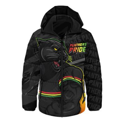 Penrith Panthers Hooded Padded Jacket Defend The Pride
