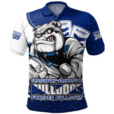 Canterbury-Bankstown Bulldogs Polo Shirt Battle For Glory Rugby Finals Edition