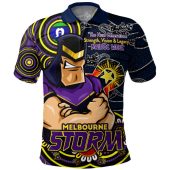 Melbourne Storm Polo Shirt Spirit Of NAIDOC Series
