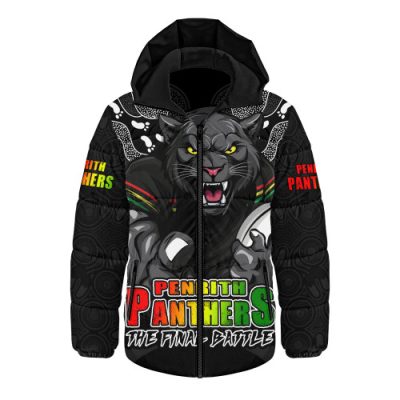 Penrith Panthers Hooded Padded Jacket Final Clash Battle Edition