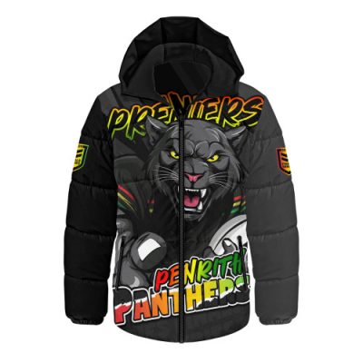 Penrith Panthers Hooded Padded Jacket Chasing Victory 2025 Final Series Pride