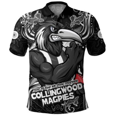Collingwood Polo Shirt Spirit Warriors Of The Game