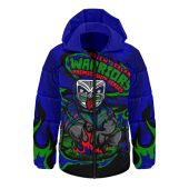New Zealand Warriors Hooded Padded Jacket Premiership Series Sports Gear