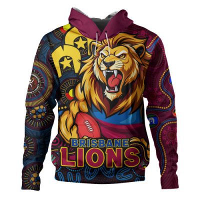 Brisbane Lions Hoodie NAIDOC Spirit Of Country