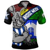 North Melbourne Polo Shirt NAIDOC Week Pride Edition