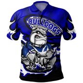 Canterbury-Bankstown Bulldogs Polo Shirt Premiership Series Sports Gear
