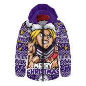 Fremantle Hooded Padded Jacket Ugly Christmas Knit Patterns Vintage Jersey