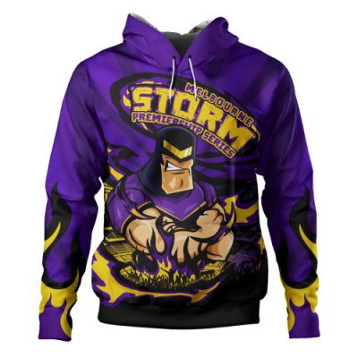 Melbourne Storm Hoodie Premiership Series Sports Gear