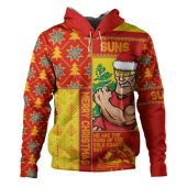 Gold Coast SUNS Hoodie Merry Christmas Knit Style Festive Spirit