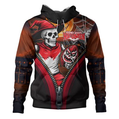 Sydney Swans Hoodie Halloween Night Reaper Zipper