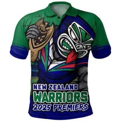 New Zealand Warriors Polo Shirt Unleash Power In The Ultimate Battle