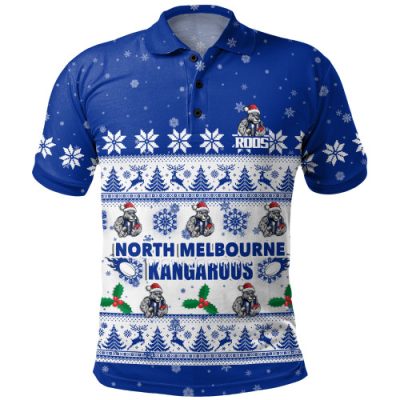 Melbourne Polo Shirt Special Ugly Christmas Holiday Footy Fans