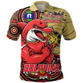 Redcliffe Dolphins Polo Shirt Spirit Of NAIDOC Series