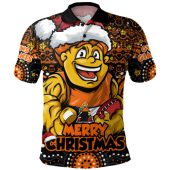 GWS GIANTS Polo Shirt Ugly Christmas Knit Patterns Vintage Jersey