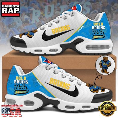 NCAA Custom Name Ucla Bruins Football Mascot Symbol Air Max Plus Shoes Running Sneakers