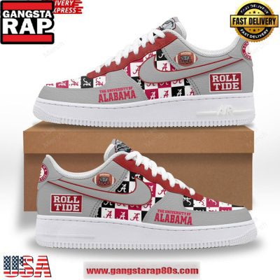 University of Alabama Roll Tide Air Force 1 Sneakers Shoes