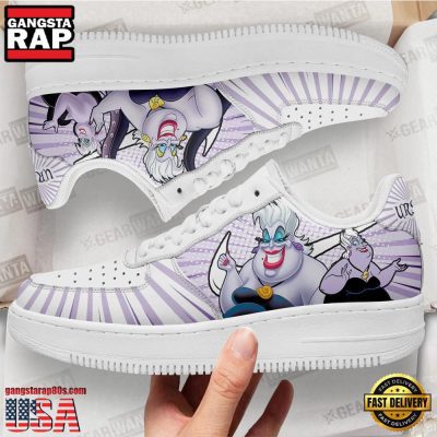 Ursula Cartoon Air Force 1 Shoes Sneakers