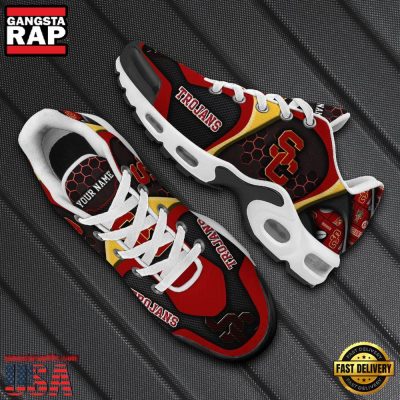 NFL Custom Name Usc Trojans Max Plus Shoes - Running Sneakers