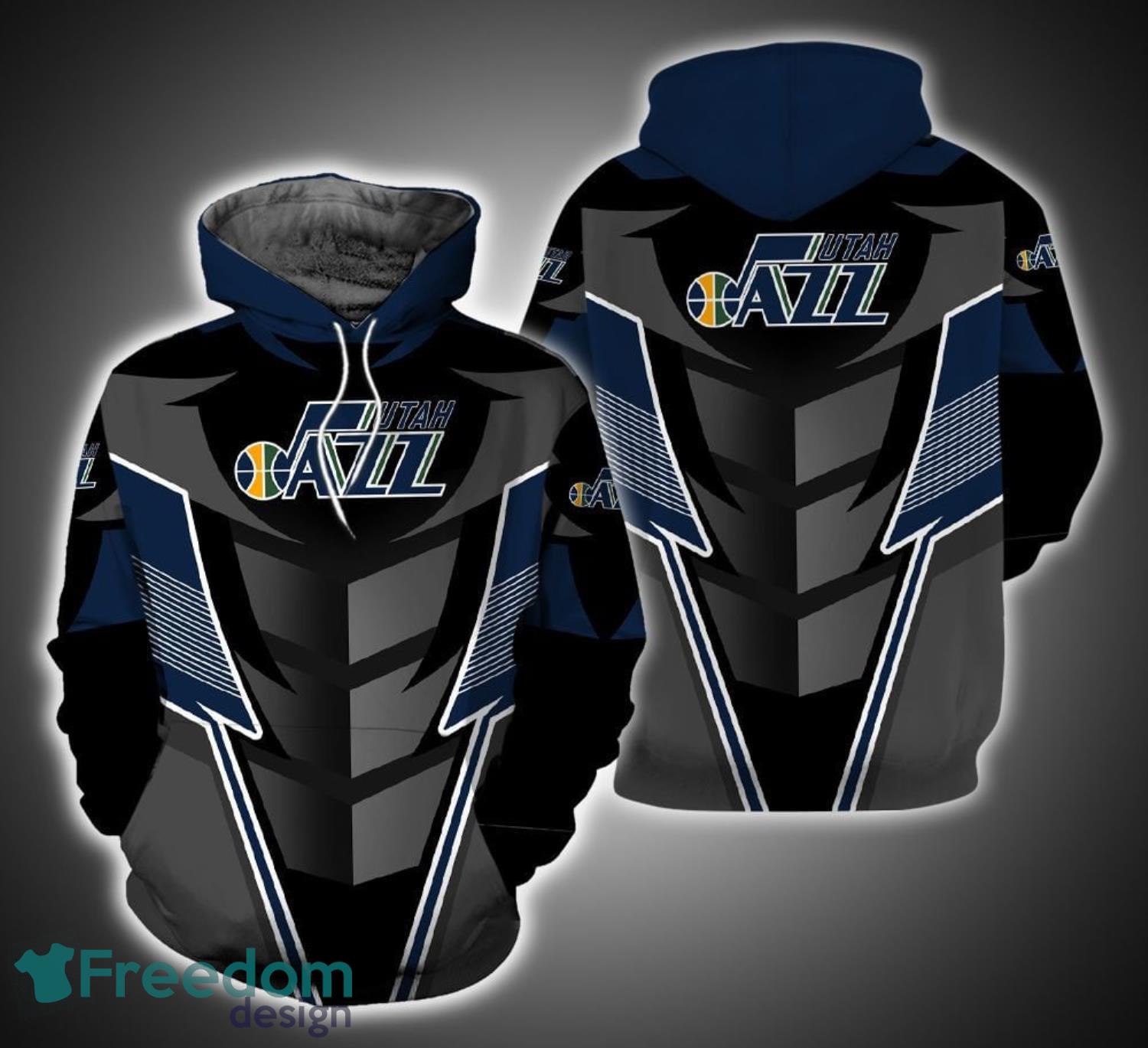 NBA Utah Jazz Armor Pullover Hoodie V2 NBA Utah Jazz Armor Pullover Hoodie V2
