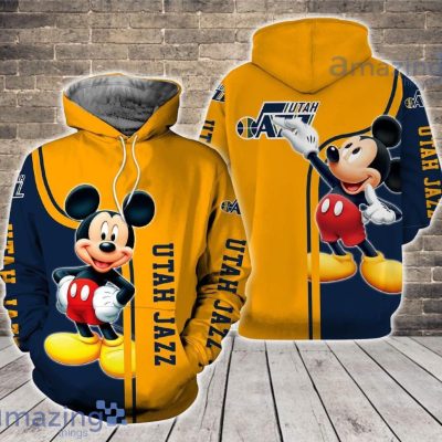 NBA Utah Jazz Mickey Pullover Hoodie