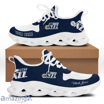 NBA Utah Jazz Custom Name Max Soul Shoes