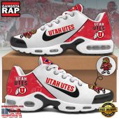 NCAA Custom Name Utah Utes Football Mascot Symbol Air Max Plus Shoes Running Sneakers