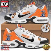 NCAA Custom Name Utep Miners Football Mascot Symbol Air Max Plus Shoes Running Sneakers