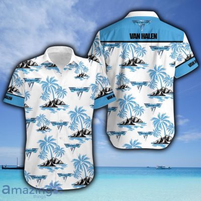 Van Halen Coconut Tree Hawaiian Shirt