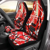 Van Halen Red Car Seat Covers V2