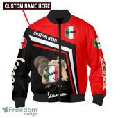 Vespa Custom Name Ice Age Bright Bomber Jacket