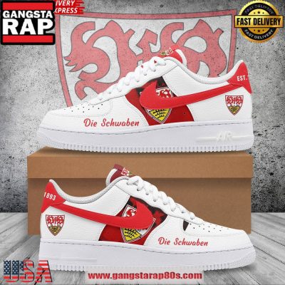 VfB Stuttgart Die Schwaben Air Force 1 Running Sneakers Shoes