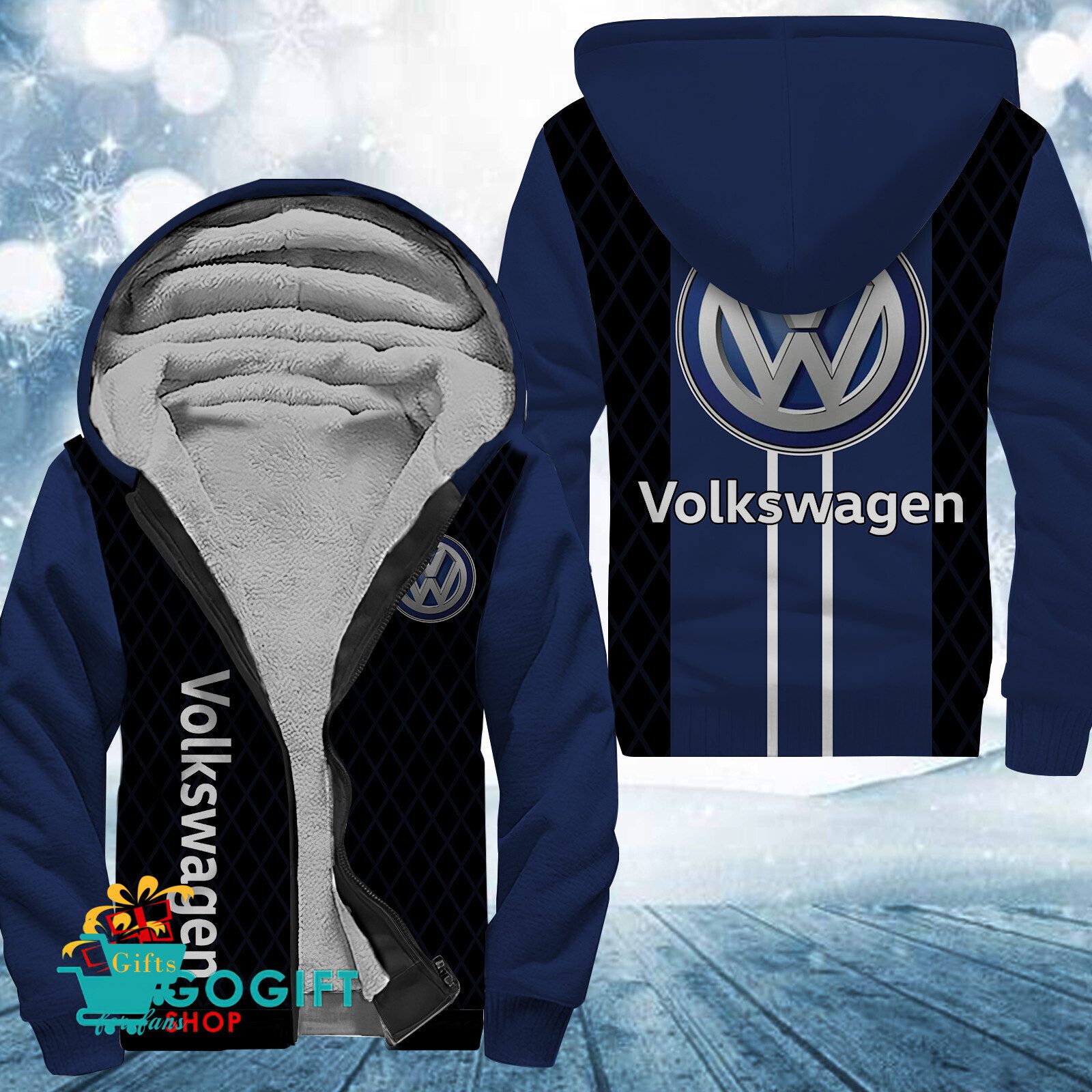 Volkswagen New Style Fleece Hoodie Volkswagen New Style Fleece Hoodie
