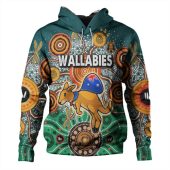 Australia Aboriginal Custom Hoodie - Dragonfly Flies Into Beehive And Snake Circle 2 Hoodie