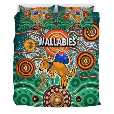 Australia Aboriginal Custom Bedding Set - Dragonfly Flies Into Beehive And Snake Circle 2 Bedding Set