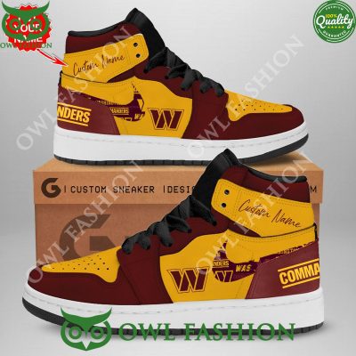 Washington Commanders Football Champion Custom Air Jordan
