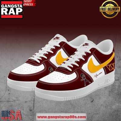 Washington Commanders Jayden Daniels Air Force 1 Running Sneakers Shoes