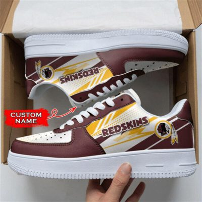 NFL Custom Name Washington Commanders Super Bowl Air Force 1 Shoes Sneakers