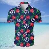 NBA Washington Wizards Tropical Flower Hawaiian Shirt