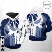 NBA Washington Wizards Skull Awesome Pullover Hoodie