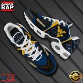 NFL Custom Name West Virginia Mountaineers Max Plus Shoes - Running Sneakers