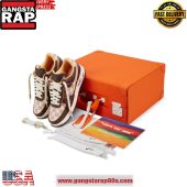 X Louis Vuitton Air Force 1 Sneakers Shoes Brown Monogram1001.jpg - demo10