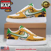 Yellowstone Cowboy Limited Edition Air Force 1 Running Sneakers Shoes