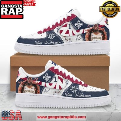 Zion Williamson Basketball Limited Edition Air Force 1 Sneakers Shoes