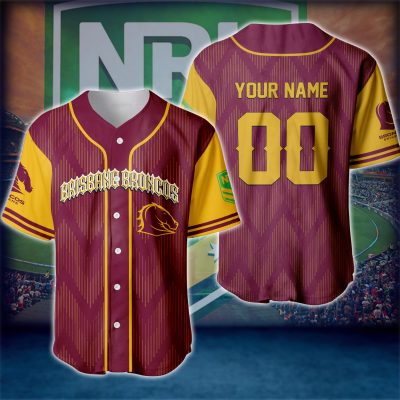 New Personalized NRL Baseball Jersey For Fan-Limited Edition