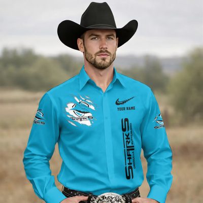 NRL Men New Style Button-up Shirt Custom Any Name Gifts 13