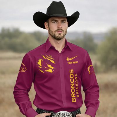 NRL Men New Style Button-up Shirt Custom Any Name Gifts 01