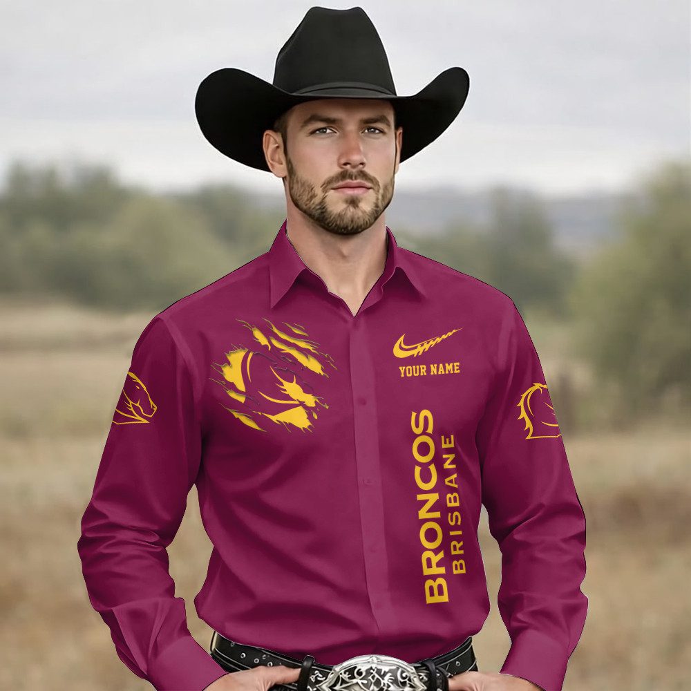 NRL Men New Style Button-up Shirt Custom Any Name Gifts 01 NRL Men New Style Button-up Shirt Custom Any Name Gifts 01