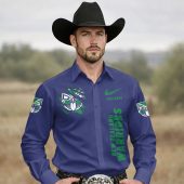 NRL Men New Style Button-up Shirt Custom Any Name Gifts 17