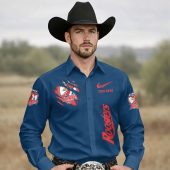NRL Men New Style Button-up Shirt Custom Any Name Gifts 12